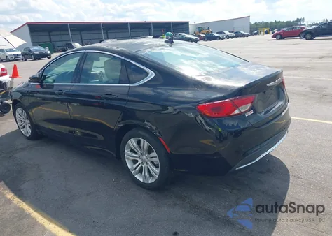 2015 Chrysler 200 Limited z USA, uszkodzony, nr VIN 1C3CCCAB3FN609475